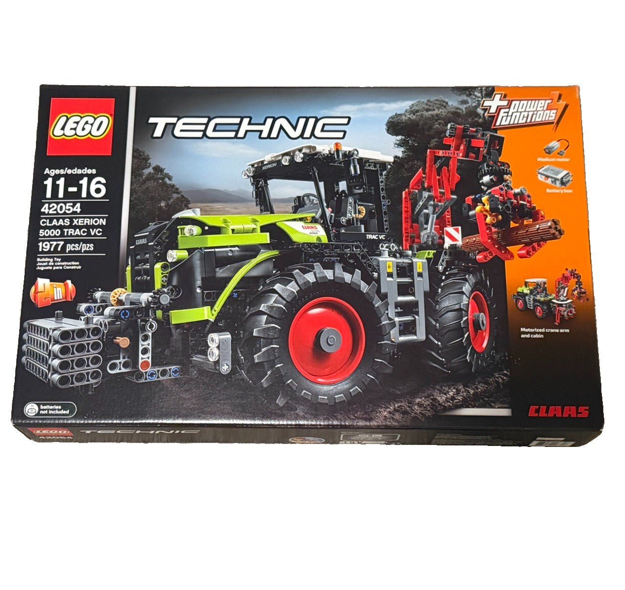LEGO Technic CLAAS XERION 5000 TRAC VC 42054 NEW SEALED Power Functions