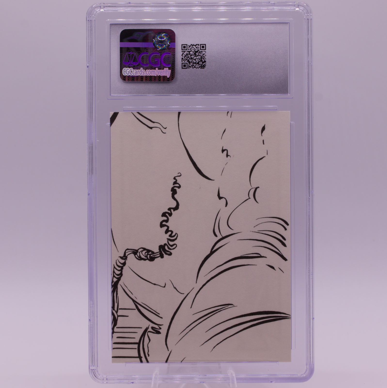 1989 McFarlane Comic Images Silver Sable #19 CGC 9 MINT Marvel Trading Card
