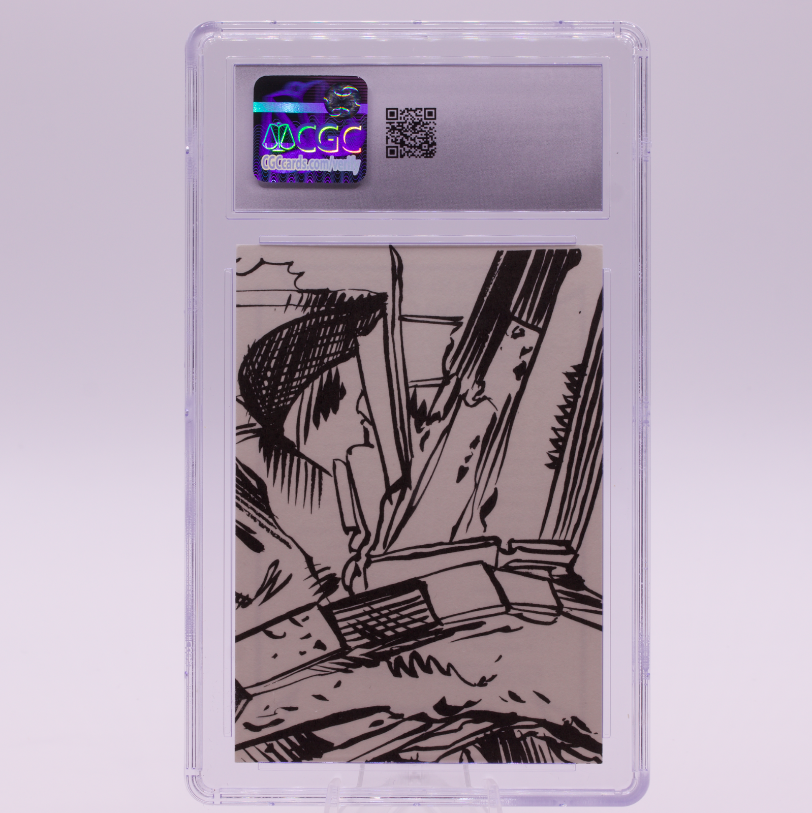 1989 McFarlane Comic Images Checklist #45 CGC 8 NM/MINT Marvel Trading Card