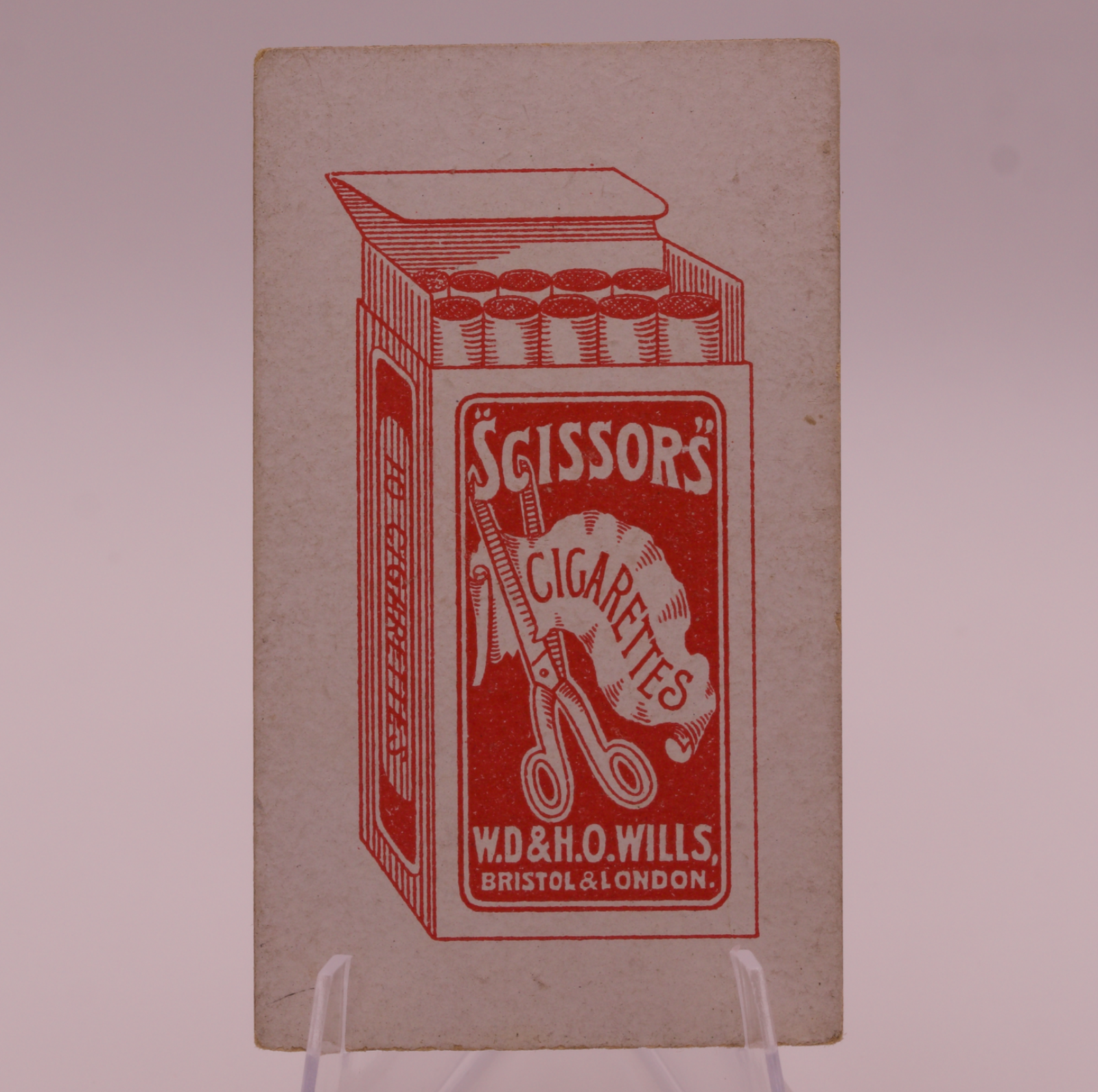 Antique Wills Scissors Cigarettes Card No 20 Japan W.D. & H.O. Wills Bristol
