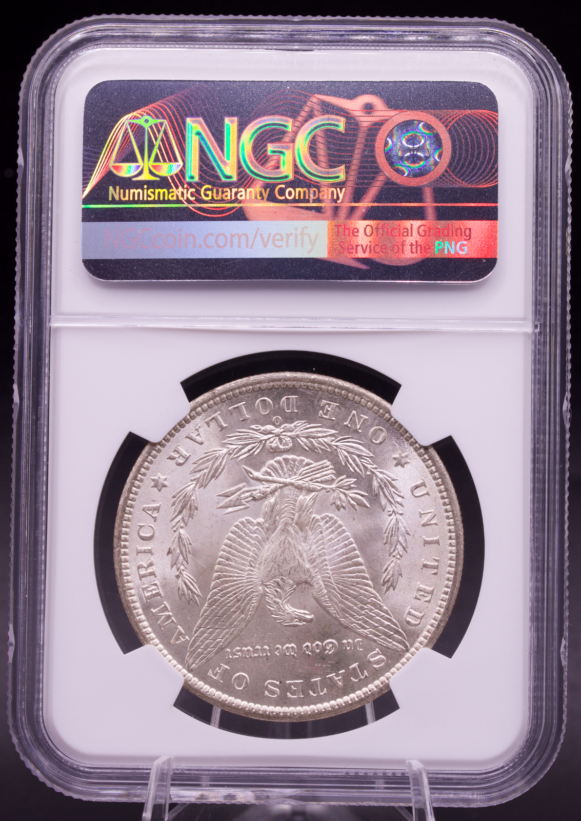 1898-O Morgan Silver Dollar NGC MS65