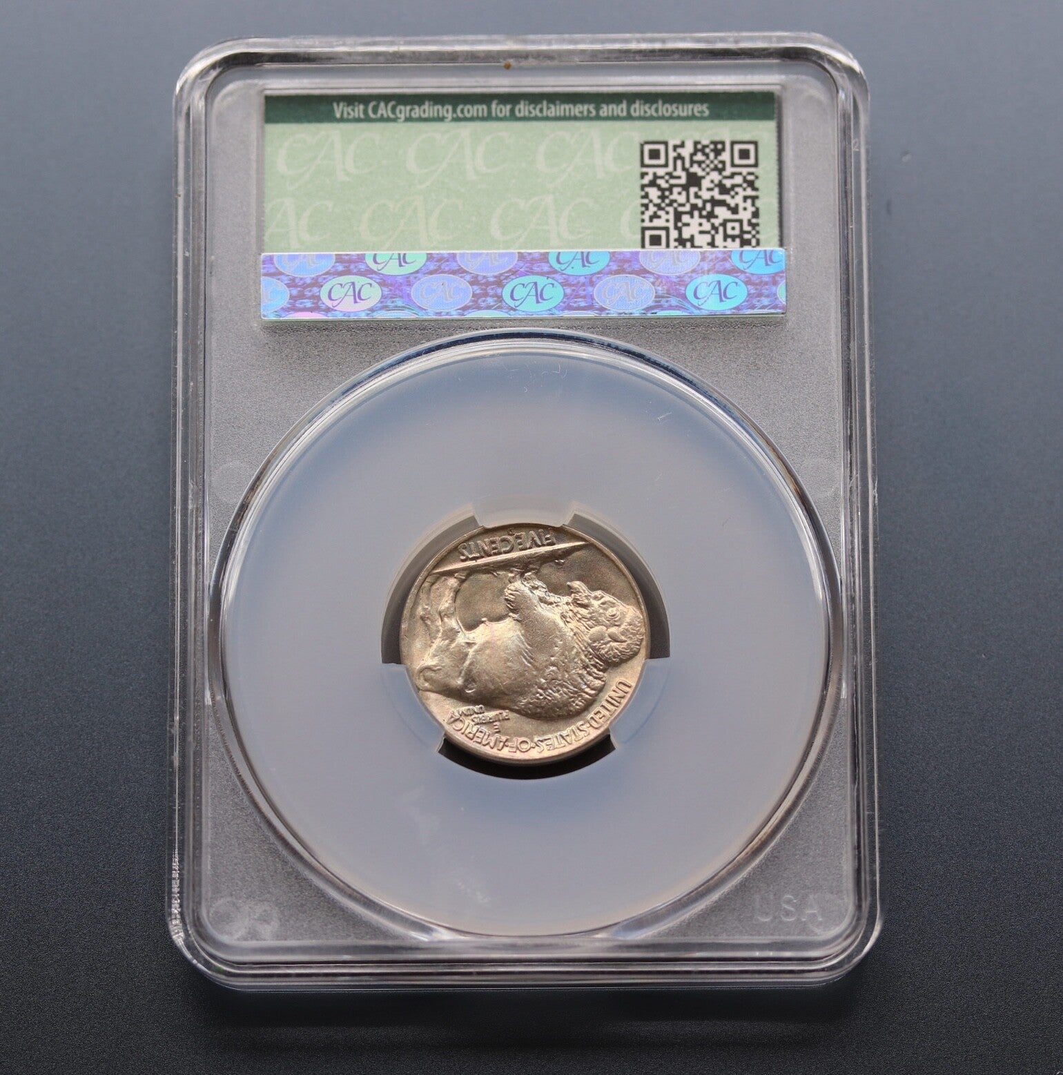 1936-D Buffalo Nickel 5C CAC MS64 Choice Gem Denver Mint