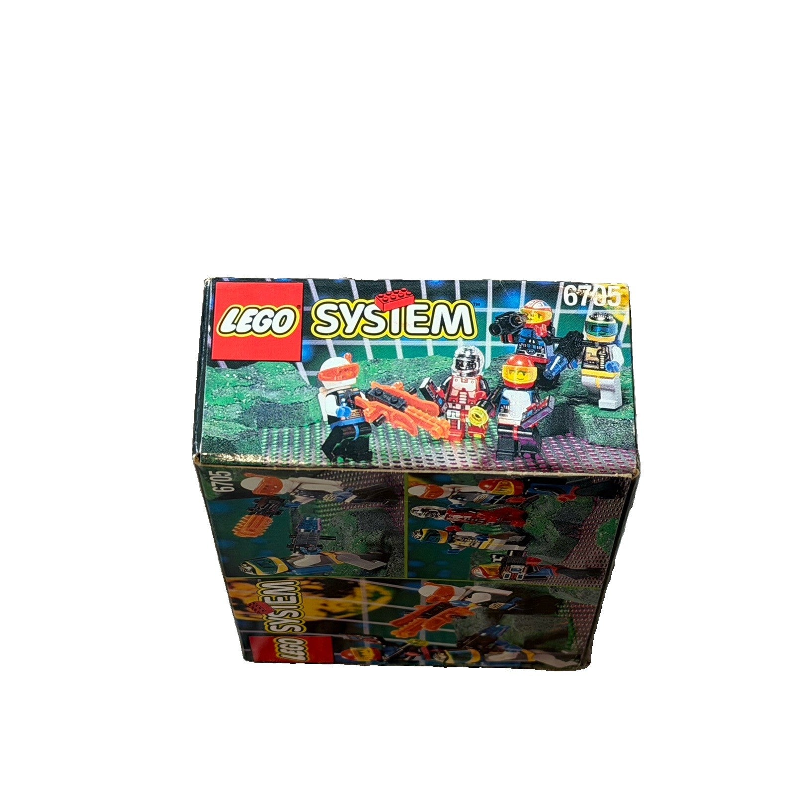 1994 LEGO System Space Explorers 6705 Minifigure Pack NEW SEALED Box Wear