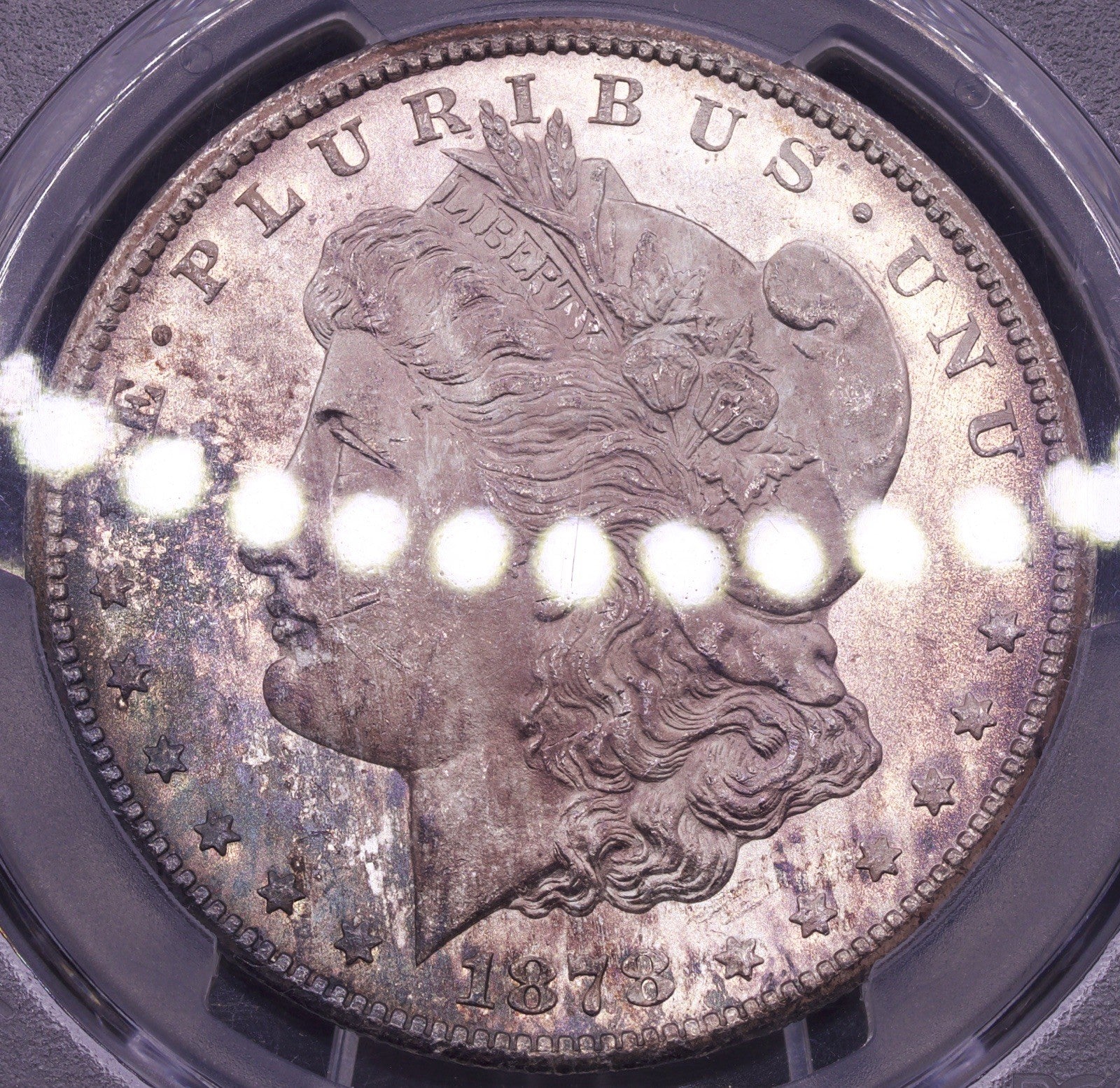 1878-CC Morgan Silver Dollar PCGS MS64 VAM-11 Lines in Wing Variety Carson City