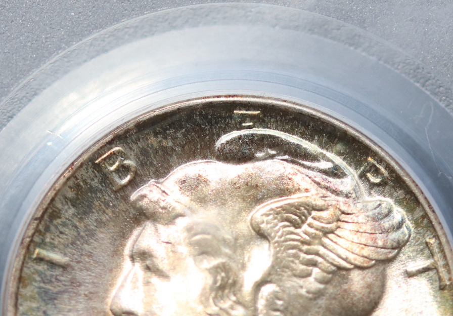 1945-D Mercury Dime 10C PCGS MS67 FB CAC Gem WWII Denver