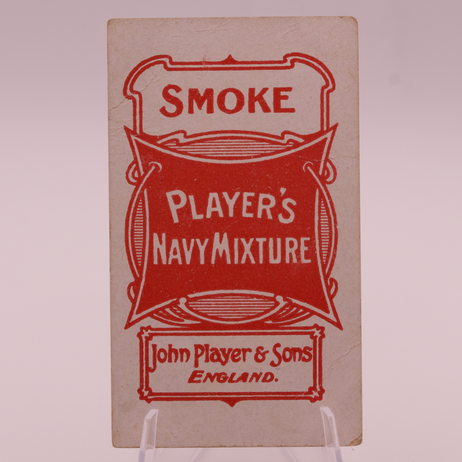 Antique Player's Navy Mixture Cigarette Card Egypt John Player & Sons England