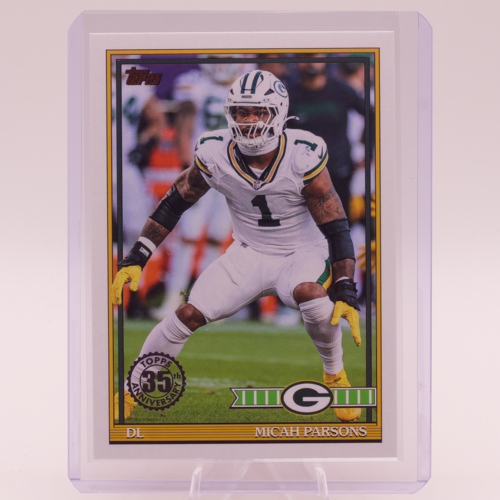 2026 Topps Micah Parsons 1991 35th Anniversary 91TF-40 Green Bay Packers Insert