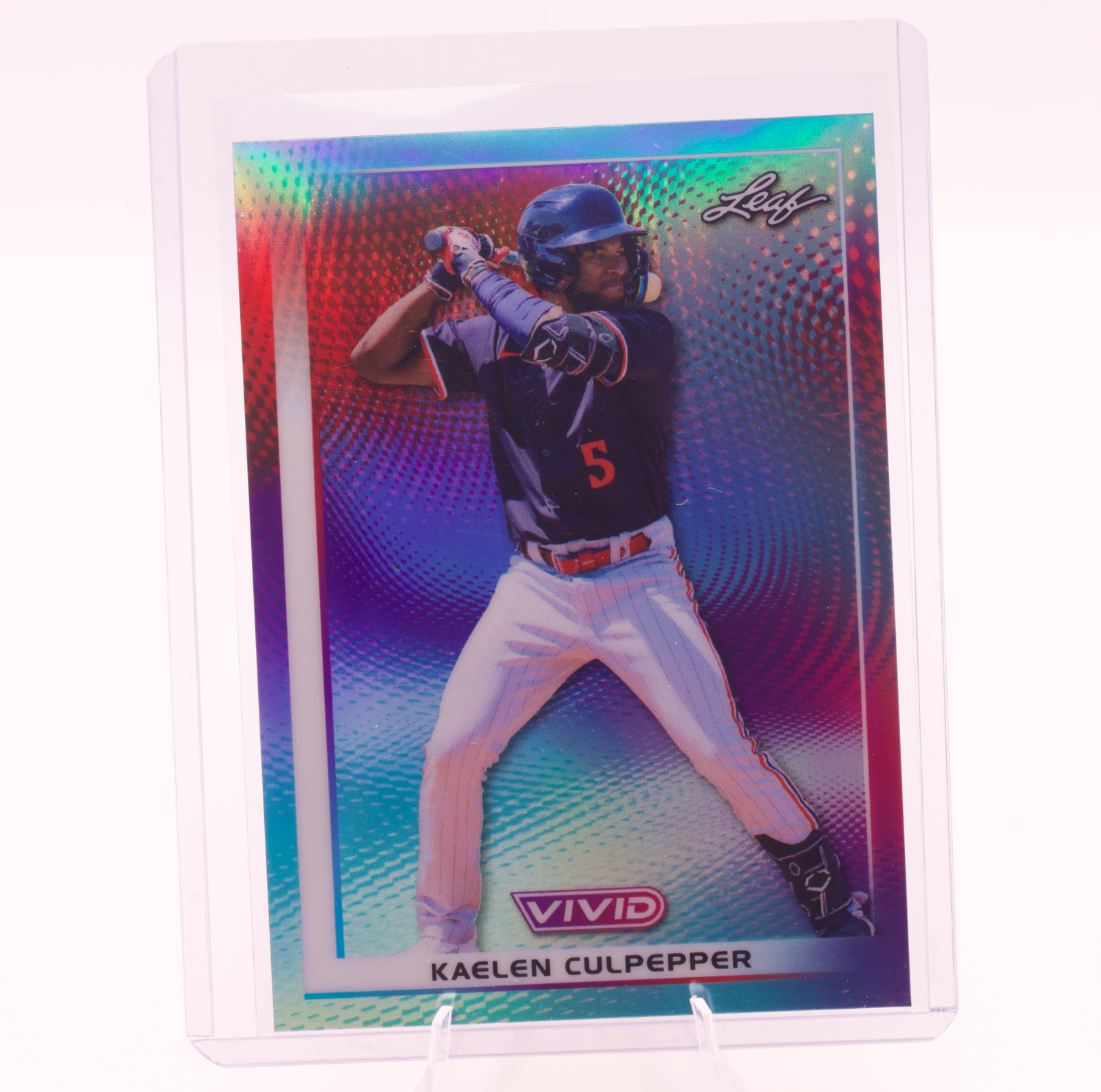 2026 Leaf Vivid Kaelen Culpepper #112 /35 Twins Rookie Card Numbered Baseball