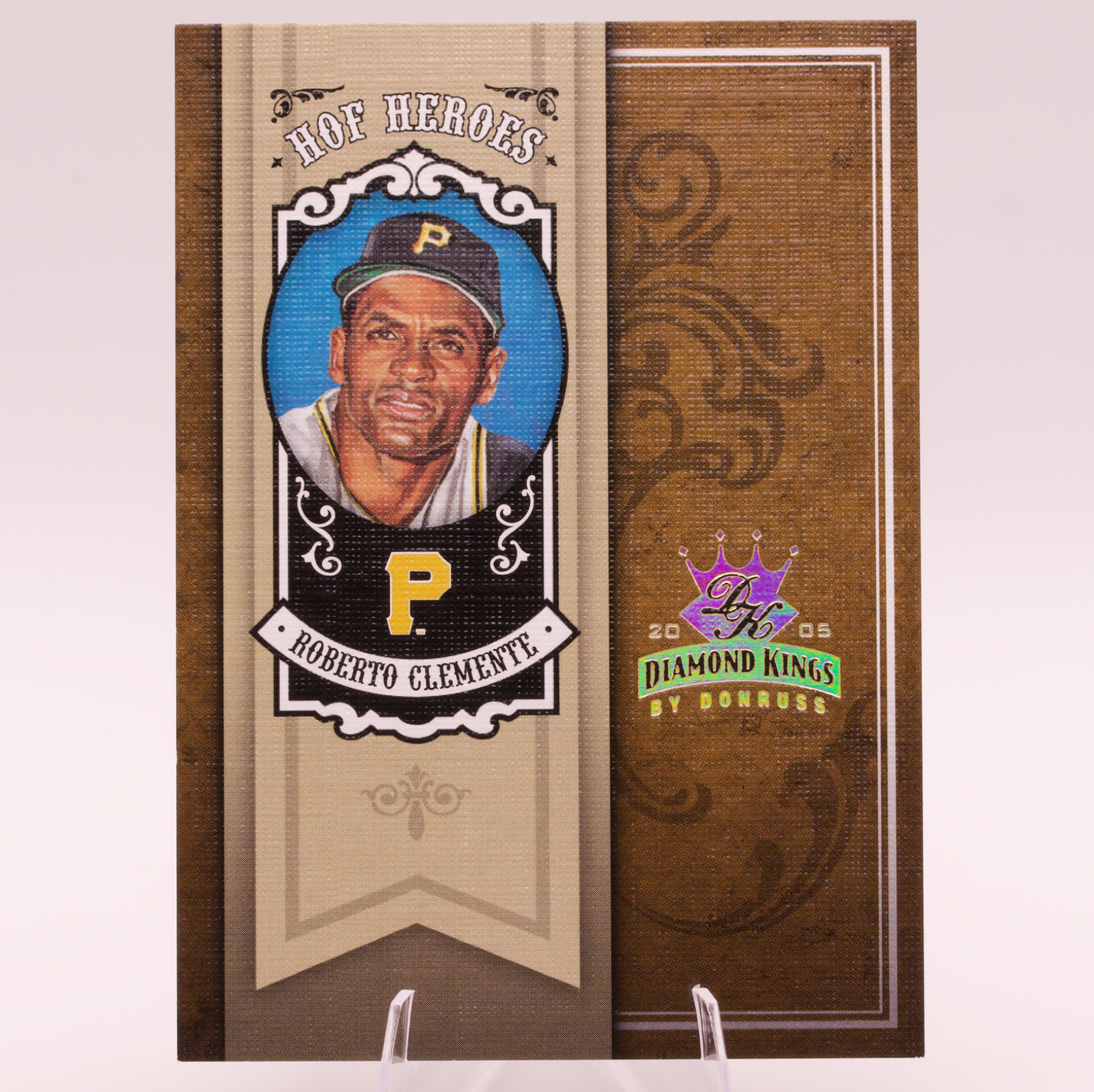 2005 Diamond Kings HOF Heroes Roberto Clemente HH-71 Pirates Serial /10 SP