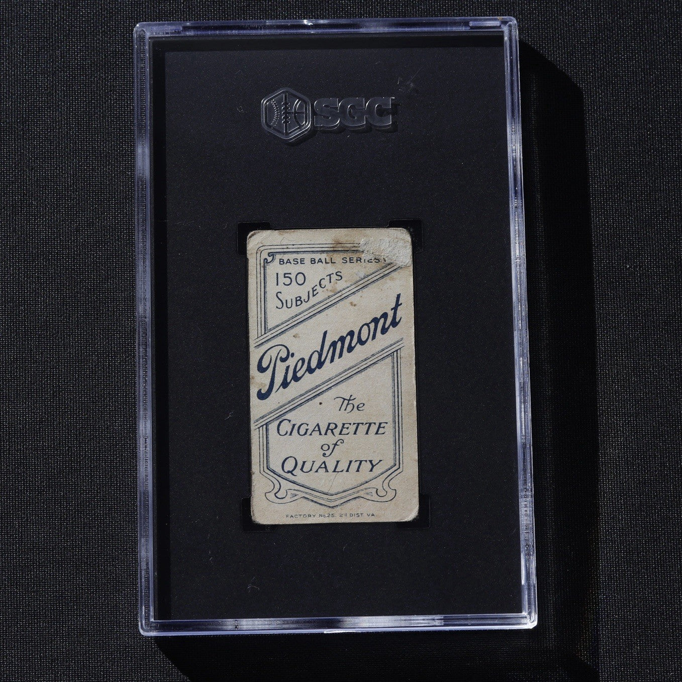 1909 T206 Joe Lake SGC 1 PR • Piedmont 150 Back • New York Americans Pre-War
