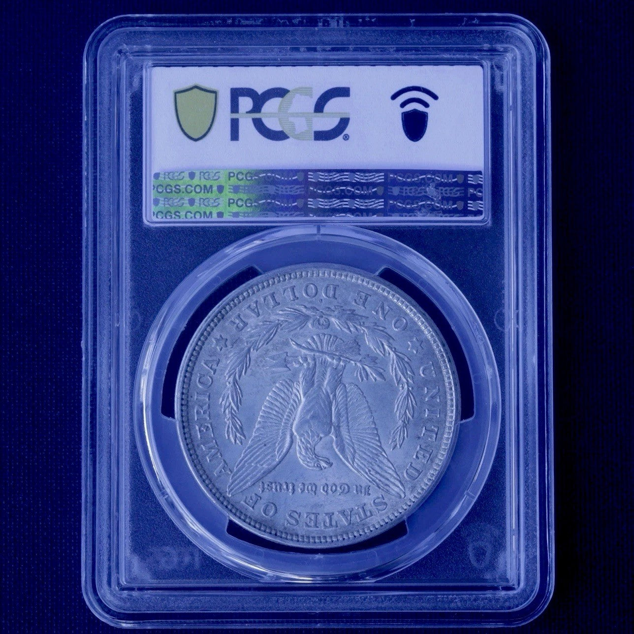 1921-D Morgan Silver Dollar • PCGS AU58 • Final-Year Denver Issue