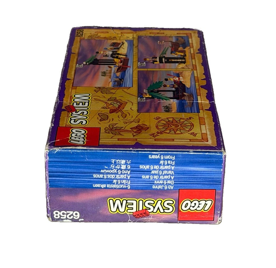 1992 LEGO Pirates Smuggler's Shanty 6258 NEW SEALED Vintage Box Wear Shark