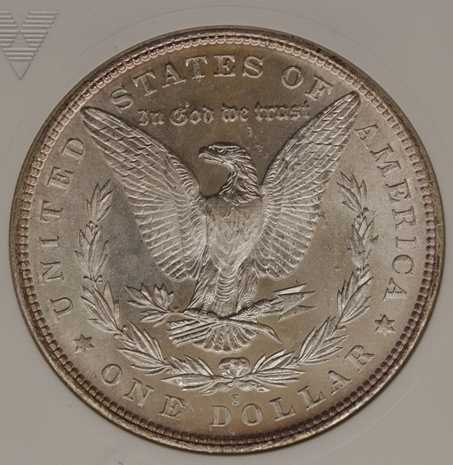 1880/79-S $1 Morgan Silver Dollar ANACS MS64 TOP 100 VAM-8 Med S *Mirror Like*