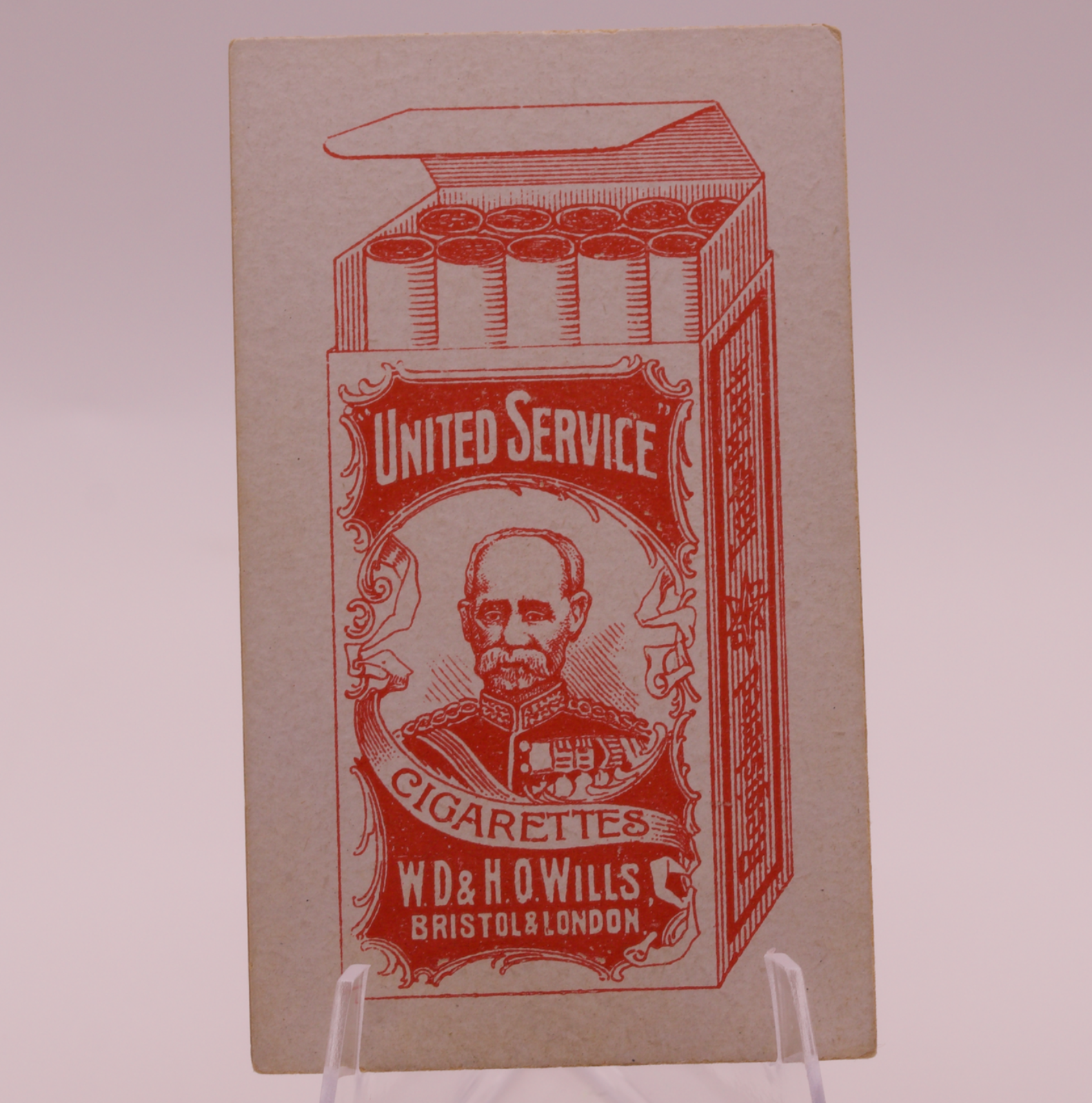 Wills United Service Cigarettes Card No. 24 Mexico Antique Tobacco Card Bristol