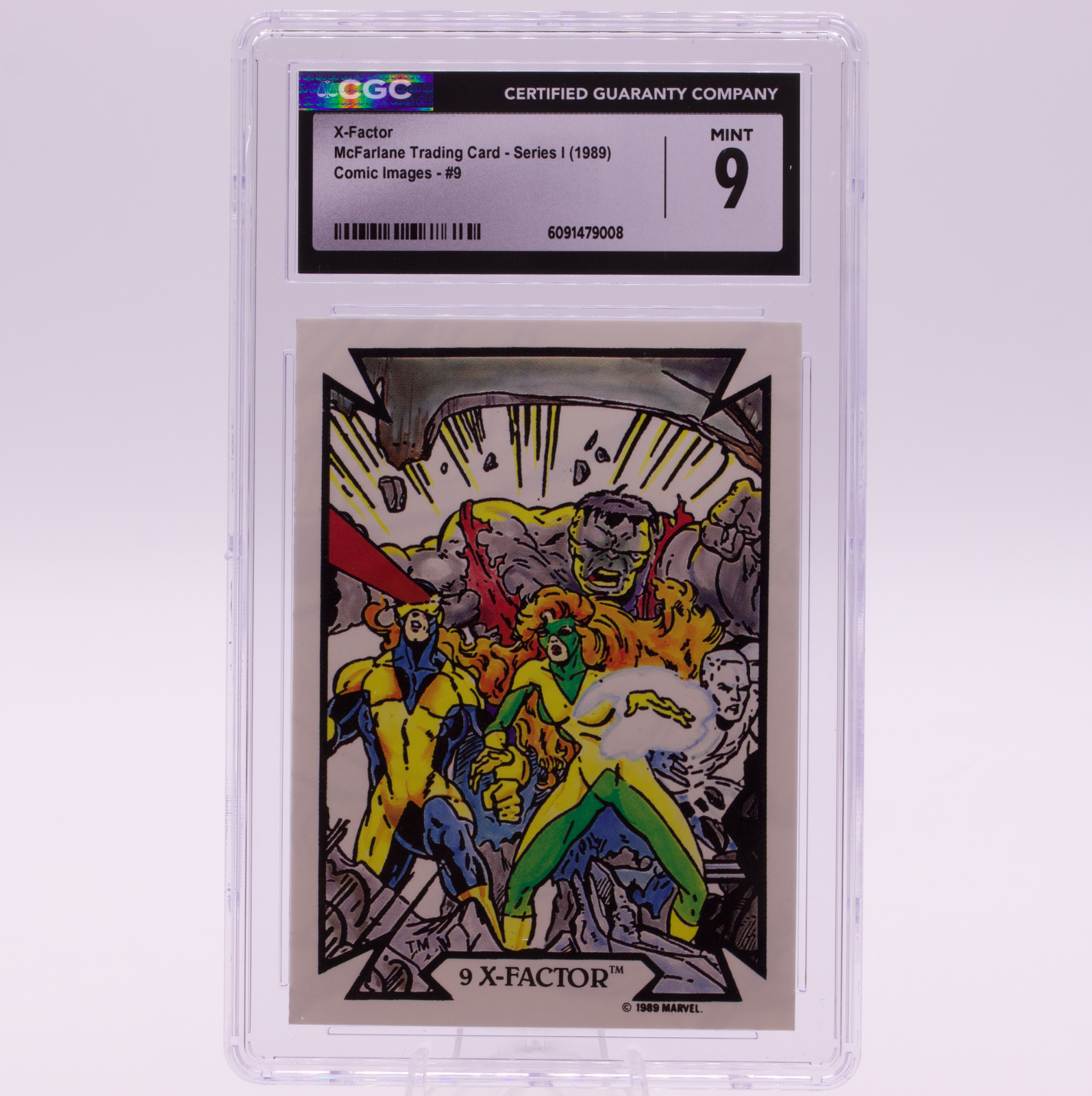 1989 Comic Images Todd McFarlane X-Factor #9 CGC 9 MINT Marvel