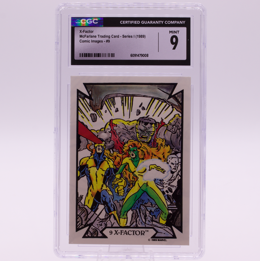 1989 Comic Images Todd McFarlane X-Factor #9 CGC 9 MINT Marvel