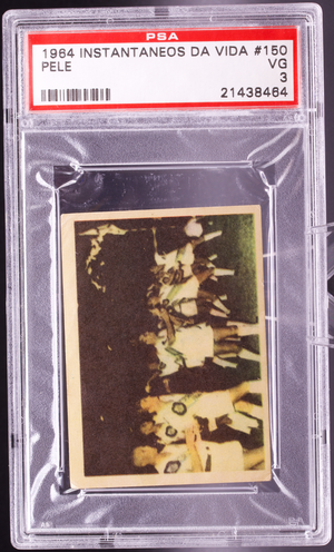 1964 Instantaneos Da Vida #150 Pele PSA 3 VG Santos 1960 Champs Brazil Soccer