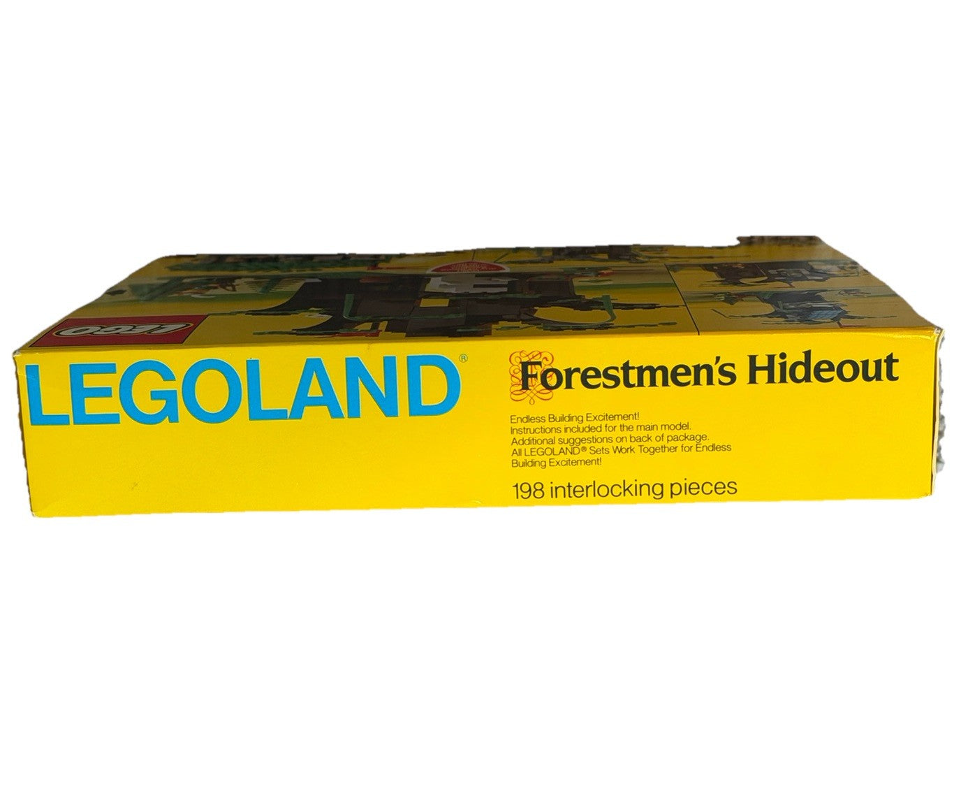 LEGO 6054 Forestmen’s Hideout Legoland Castle 1986 NEW Sealed Bags Vintage