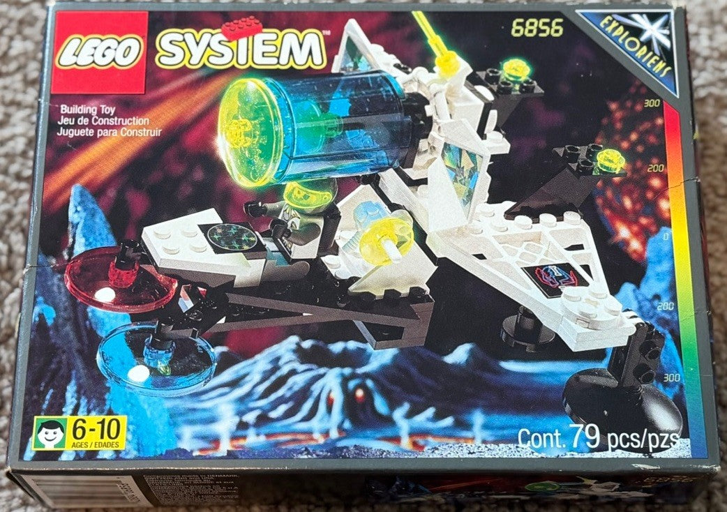 1996 LEGO System Space Exploriens Planetary Decoder 6856 NEW SEALED Box Wear