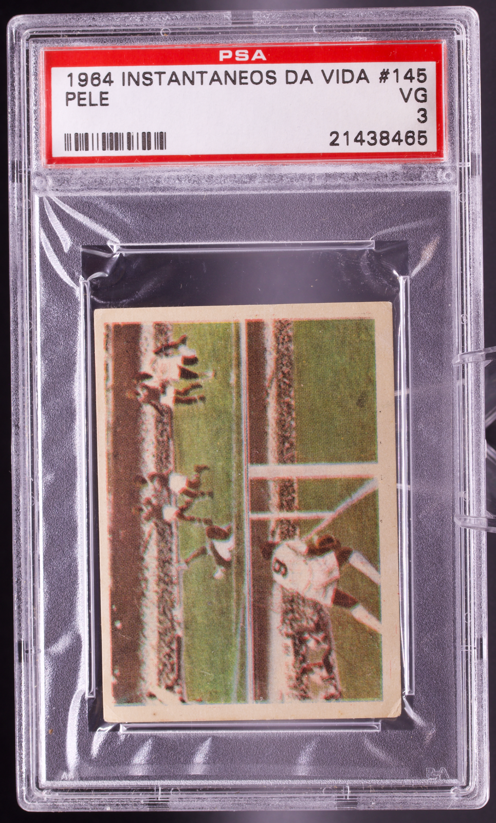 1964 Instantaneos Da Vida #145 Pele PSA 3 VG Gol de Placa Brazil Soccer Card