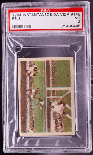 1964 Instantaneos Da Vida #145 Pele PSA 3 VG Gol de Placa Brazil Soccer Card