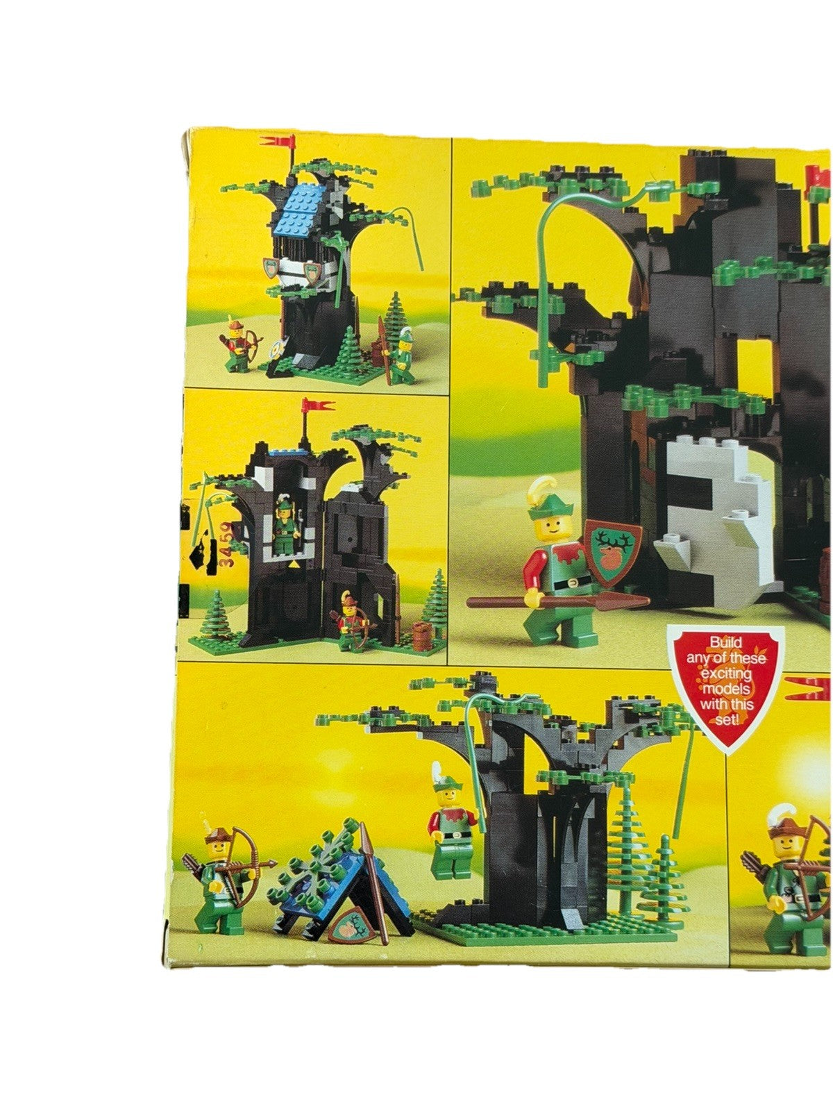 LEGO 6054 Forestmen’s Hideout Legoland Castle 1986 NEW Sealed Bags Vintage