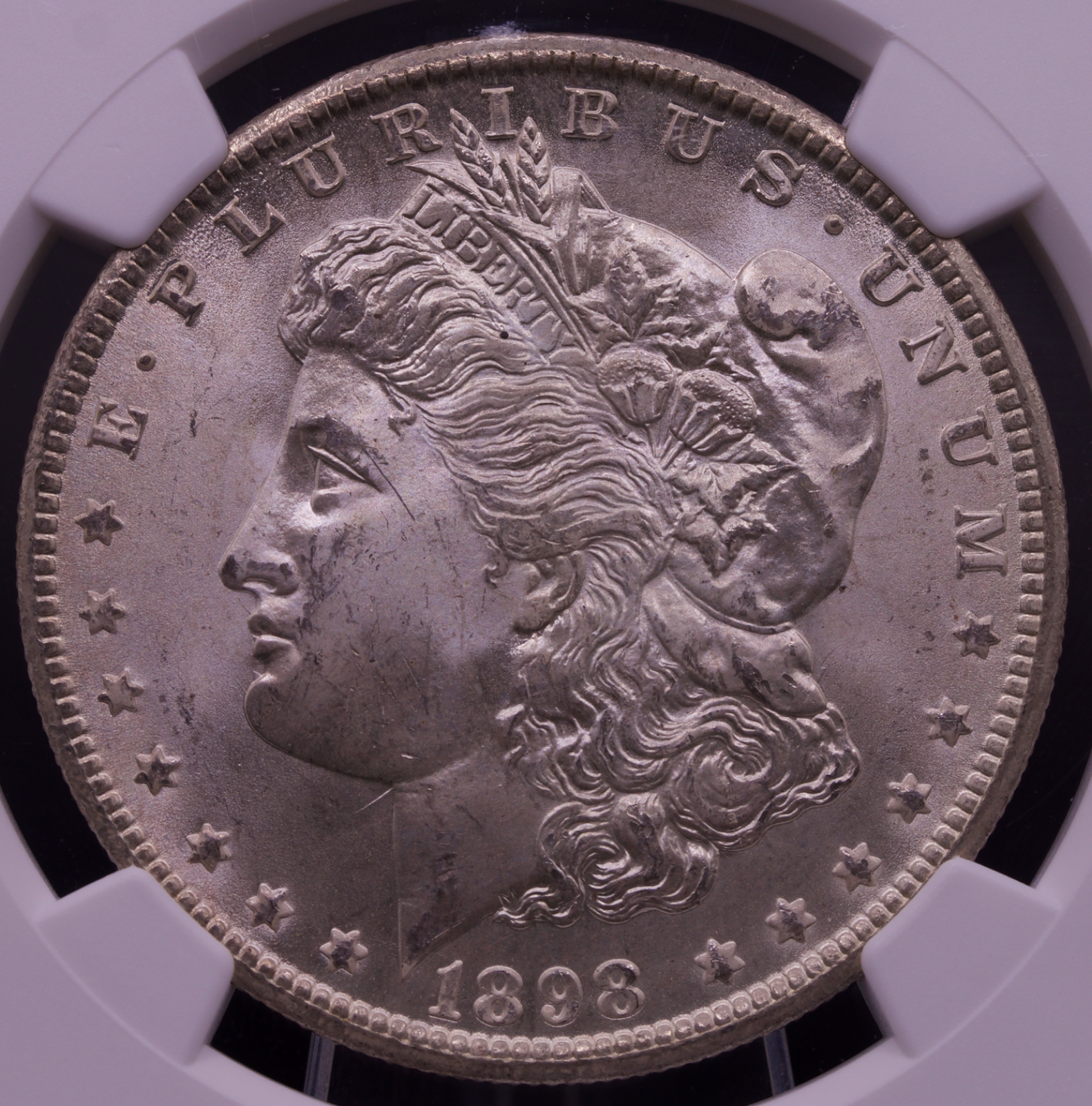 1898-O Morgan Silver Dollar NGC MS65