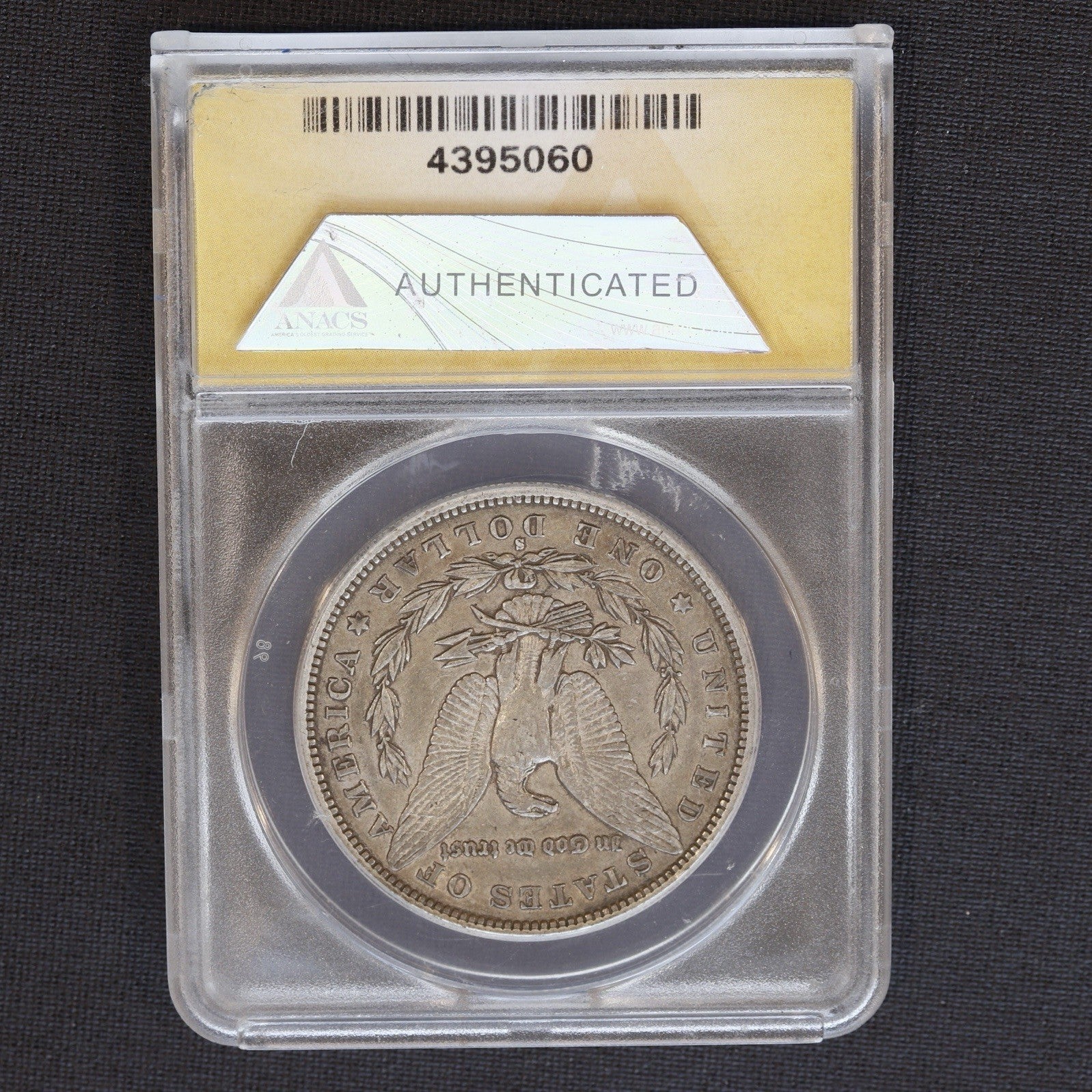 1883-S Morgan Silver Dollar $1 ANACS VF35  • Semi key Date • San Francisco Mint
