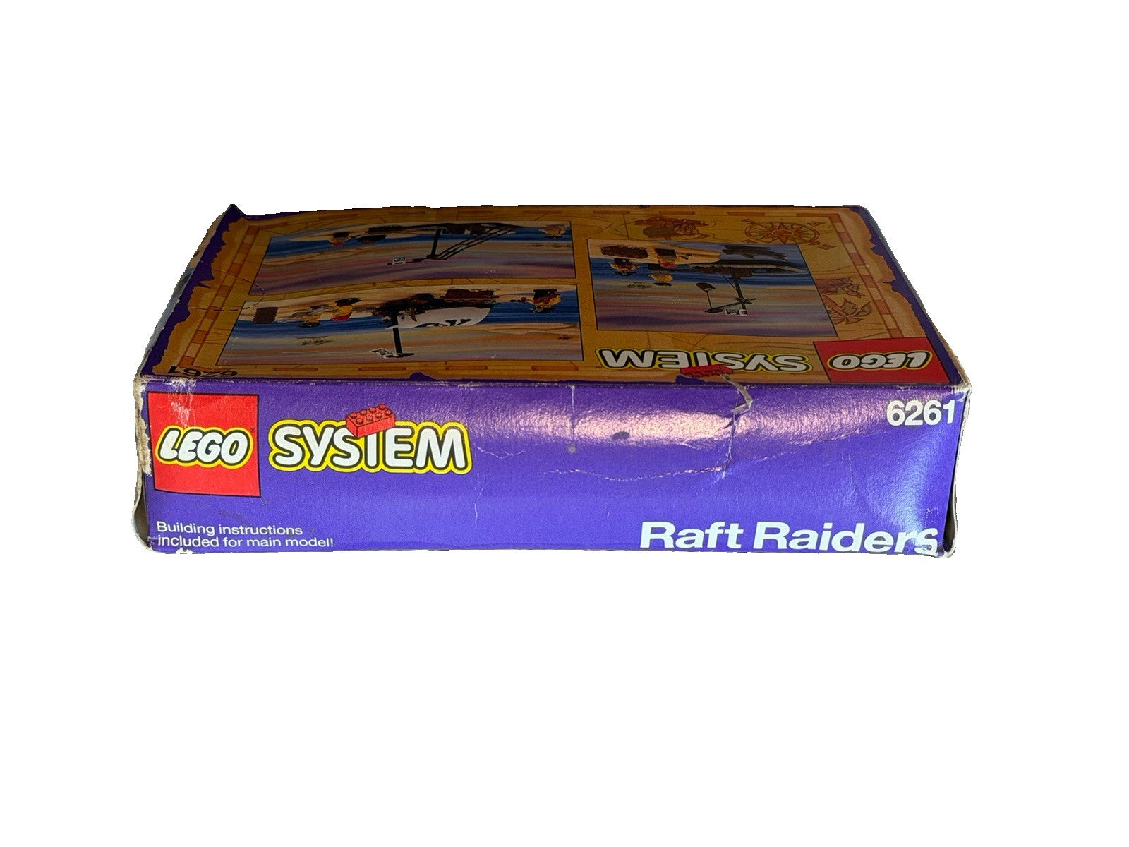 1992 LEGO Pirates Raft Raiders 6261 NEW SEALED Vintage Box Wear Shark