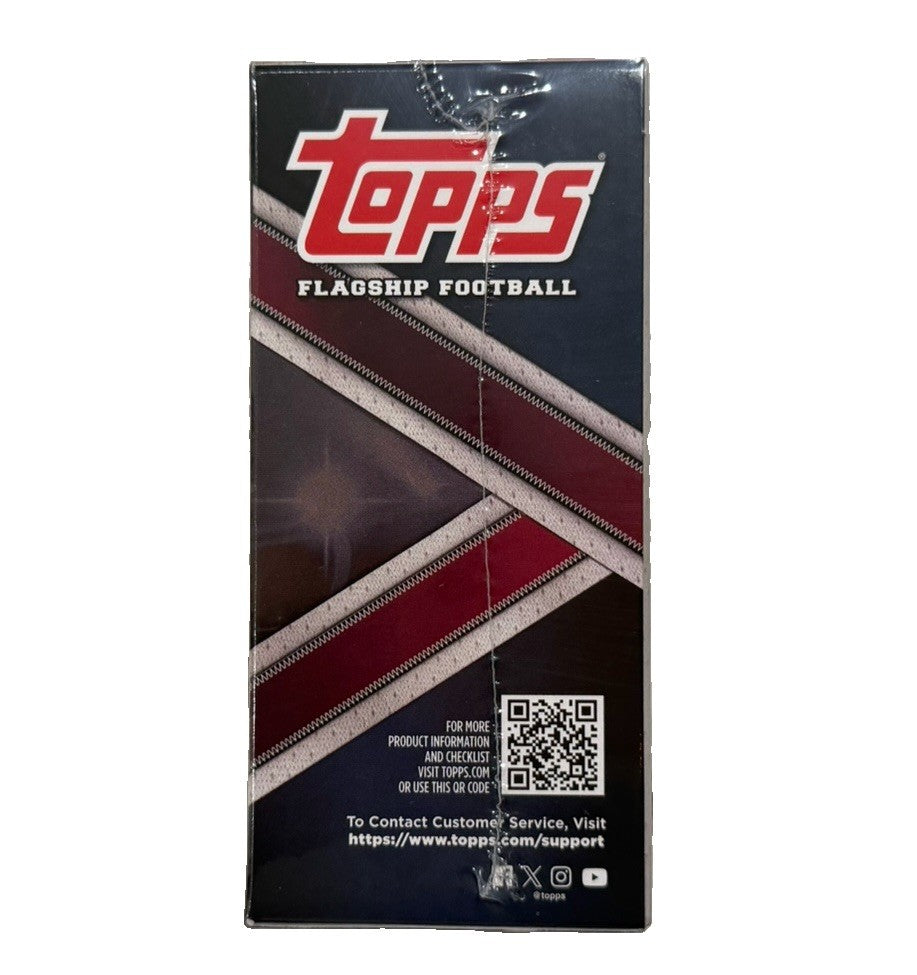 2026 Topps Flagship Football Factory Sealed Blaster Box 72 Cards 6 Packs NFL