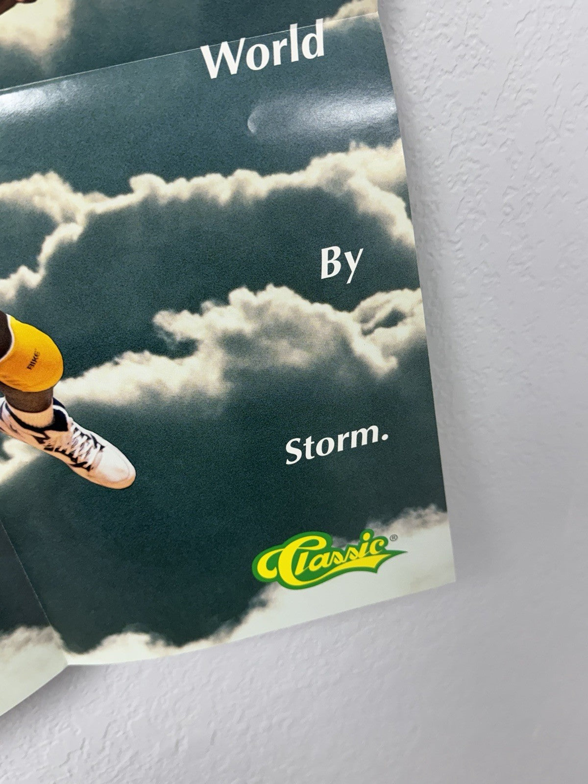 Shaquille O’Neal Shaq LSU Tigers Classic Taking The World By Storm Poster 17x22