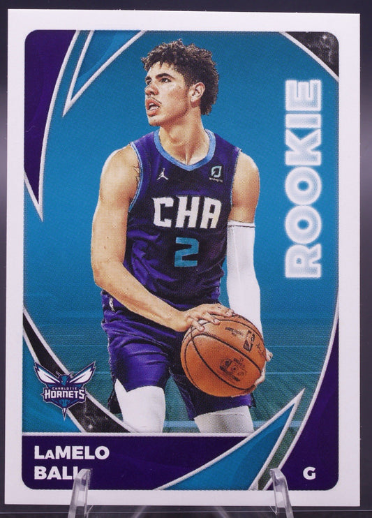 2020-21 Panini NBA Sticker Collection LaMelo Ball Rookie #155 Raw
