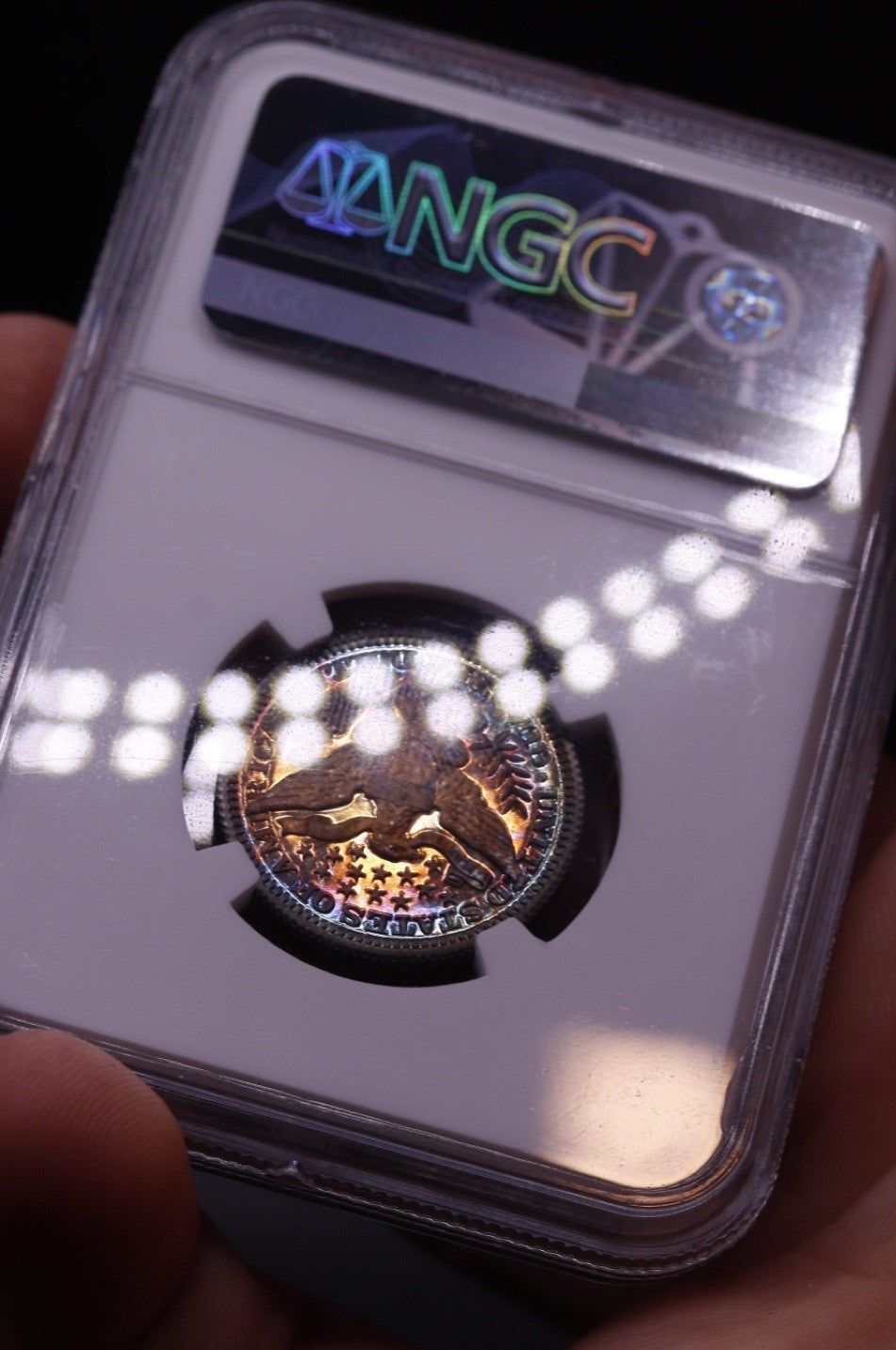 1903 Barber Quarter 25C - NGC PF 64 - Stunning Proof Toning