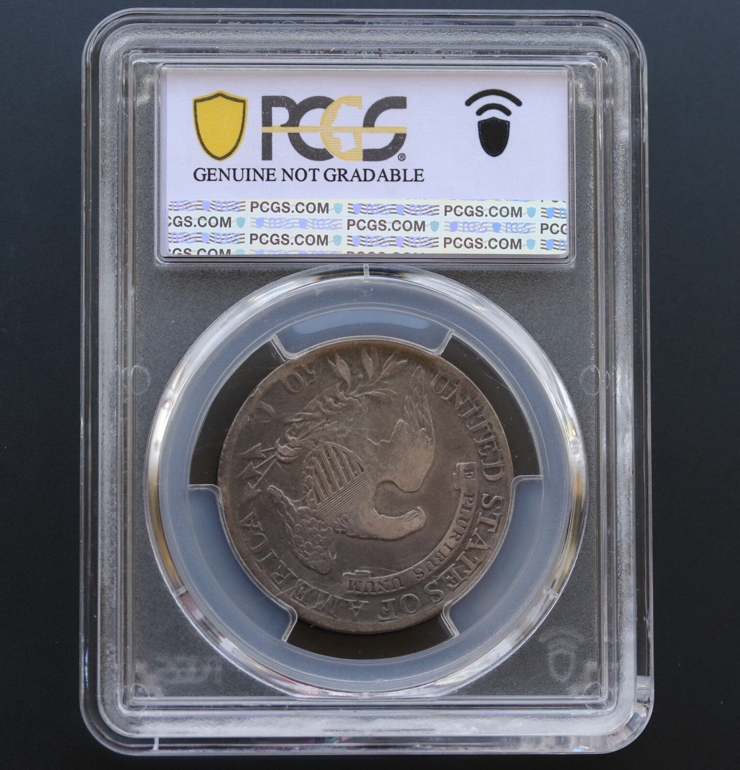 1814 Capped Bust Half Dollar E/A STATES VF Details PCGS Cleaned O-108a R1 50C