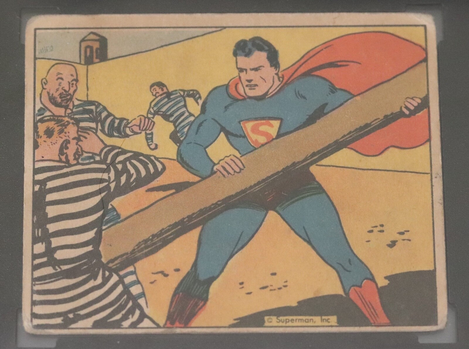 1940 Superman Prison Break #18 Gum Inc. - SGC Good+ 2.5 Golden Age DC Card Rare