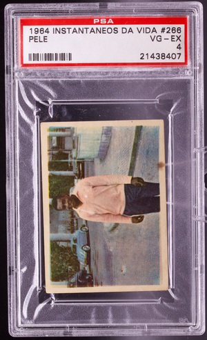 1964 Instantaneos Da Vida #266 Pele PSA 4 VG-EX Santos FC Door Gates Soccer Card