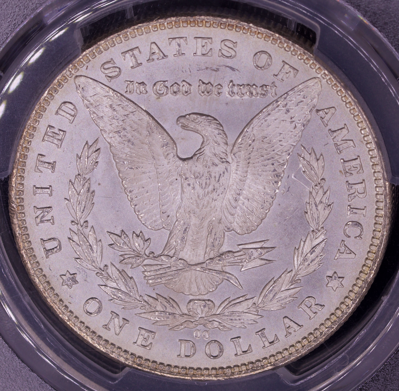1883-CC Morgan Silver Dollar PCGS MS64 Choice Unc Toned Carson City Mint $1