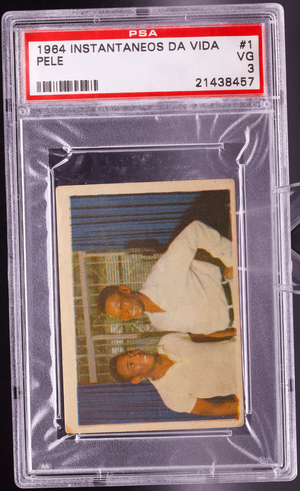 1964 Instantaneos Da Vida #1 Pele PSA 3 VG Dondinho Father Brazil Soccer Card