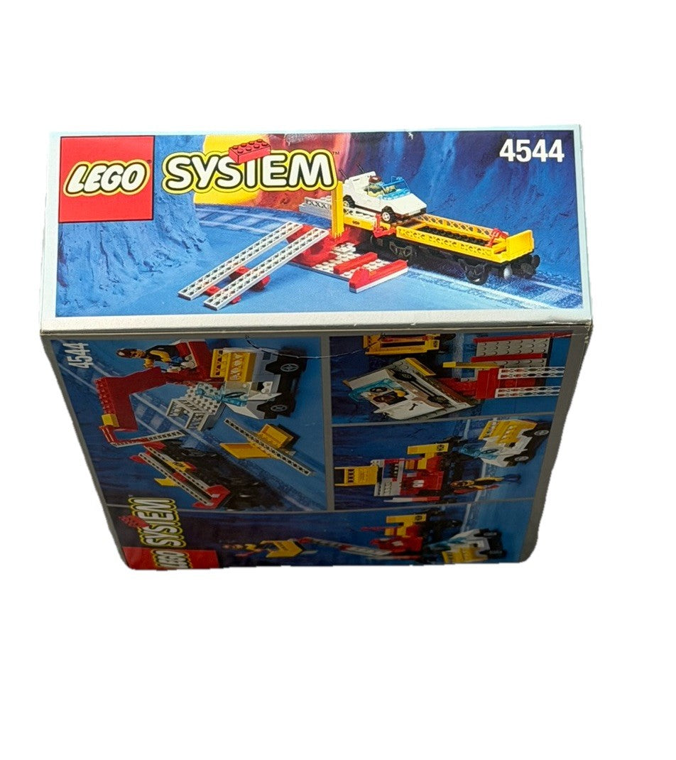 Vintage LEGO 4544 Car Transport Wagon Trains Sealed New 1994 Rare 9V