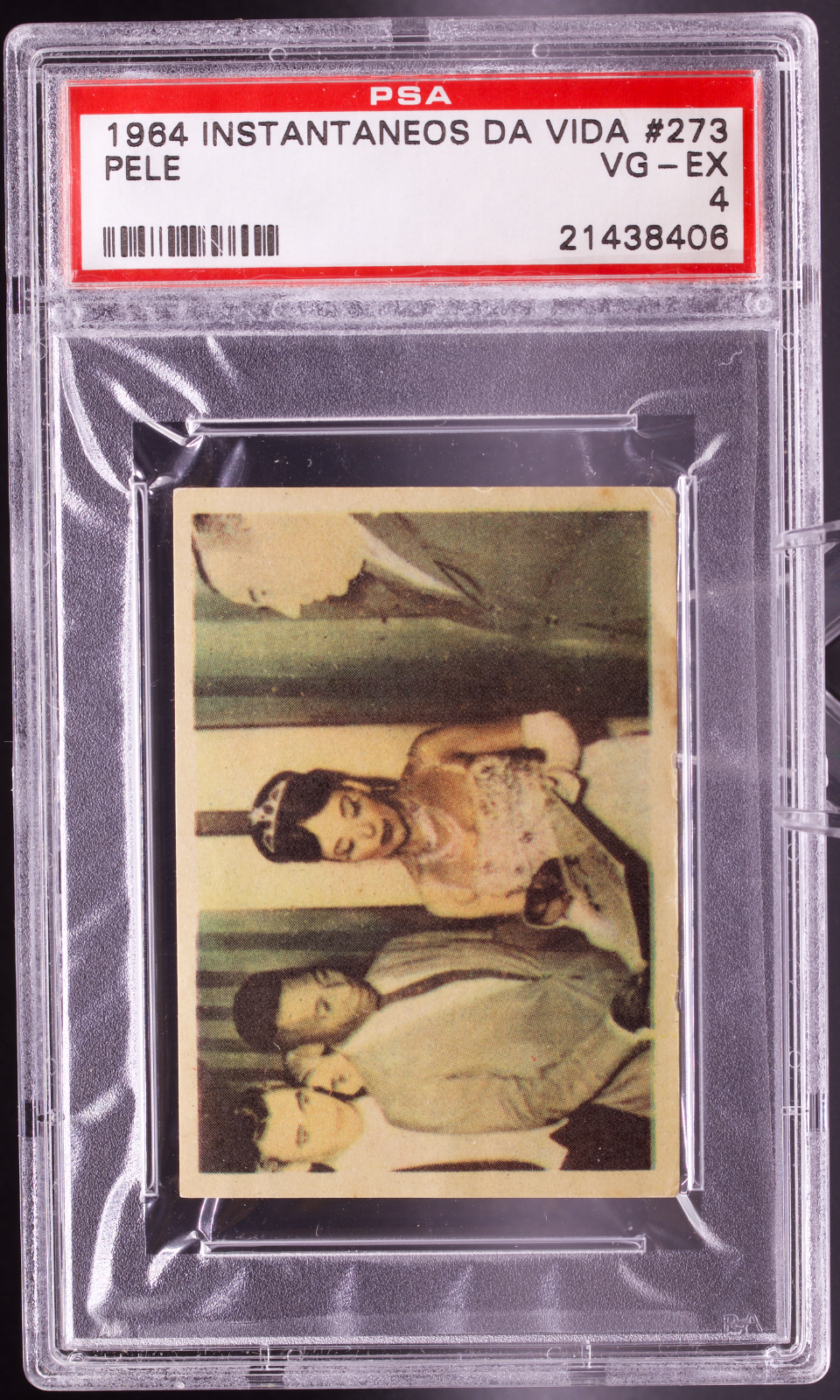 1964 Instantaneos Da Vida #273 Pele PSA 4 VG-EX Theater Bibi Ferreira Soccer