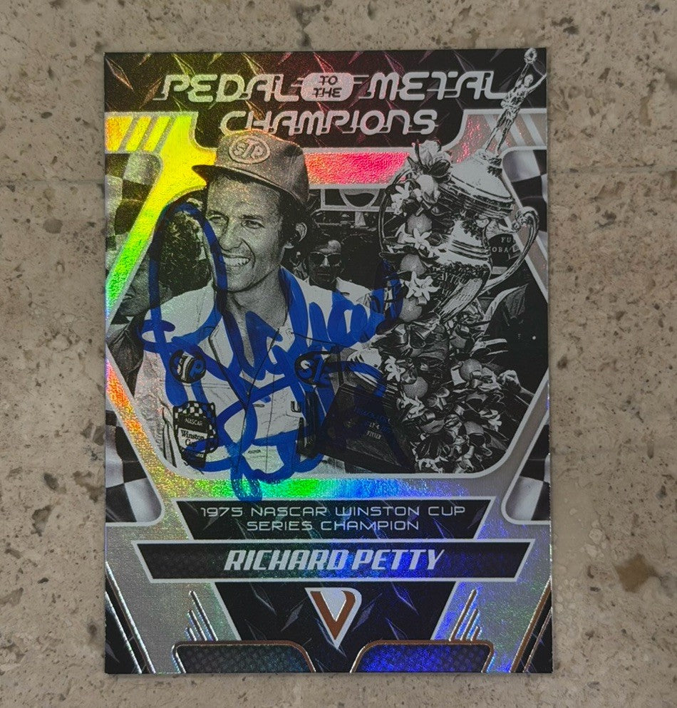 2019 Victory Lane Richard Petty Pedal to the Metal #98 Signed In Person Auto
