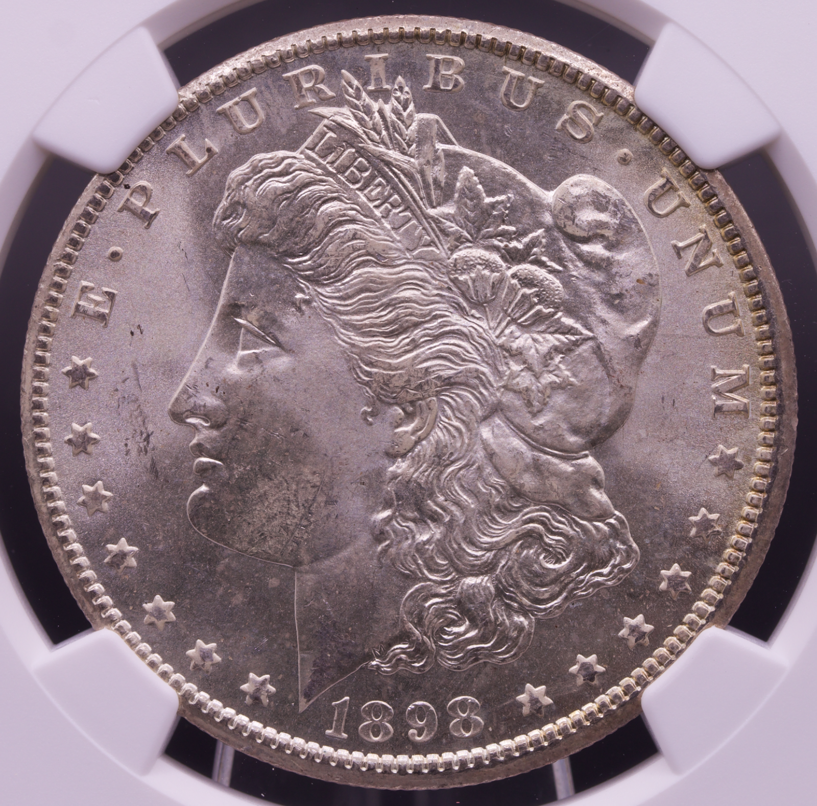 1898-O Morgan Silver Dollar NGC MS65 Gem Uncirculated New Orleans