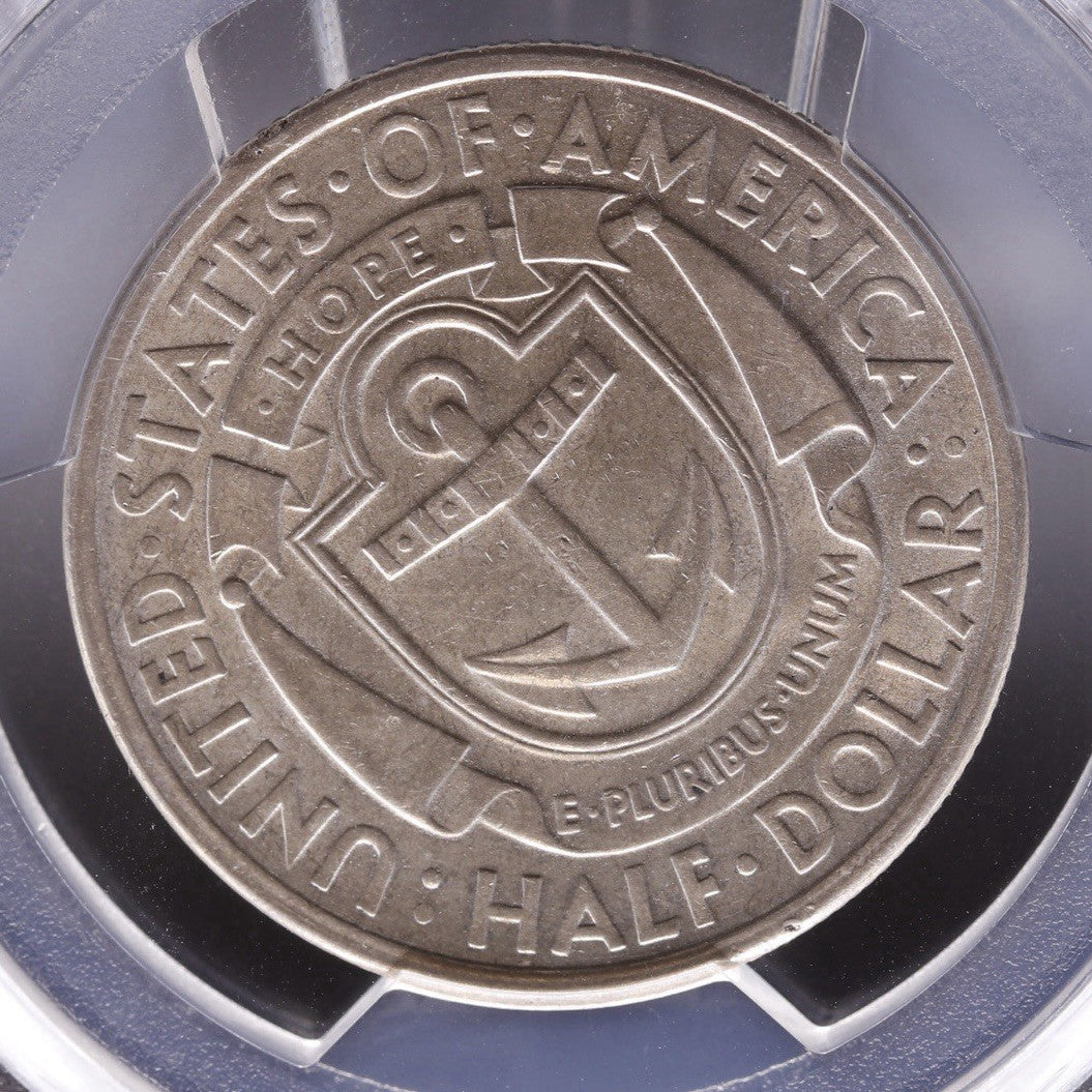 1936-D Rhode Island Silver Commemorative Half Dollar • PCGS MS64