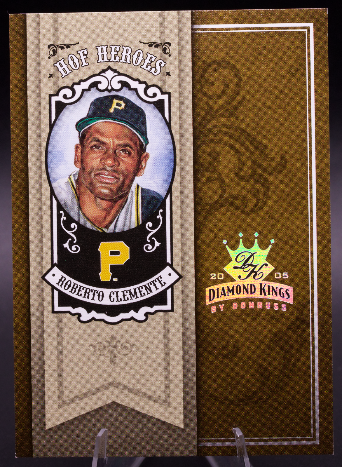 2005 Donruss Diamond Kings Roberto Clemente HOF Heroes #HH-26 /50 Pirates