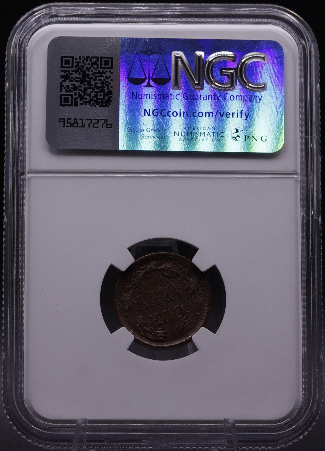 1861 - 1865 Civil War Token “OUR ARMY” F-50/335a NGC MS 65 BN