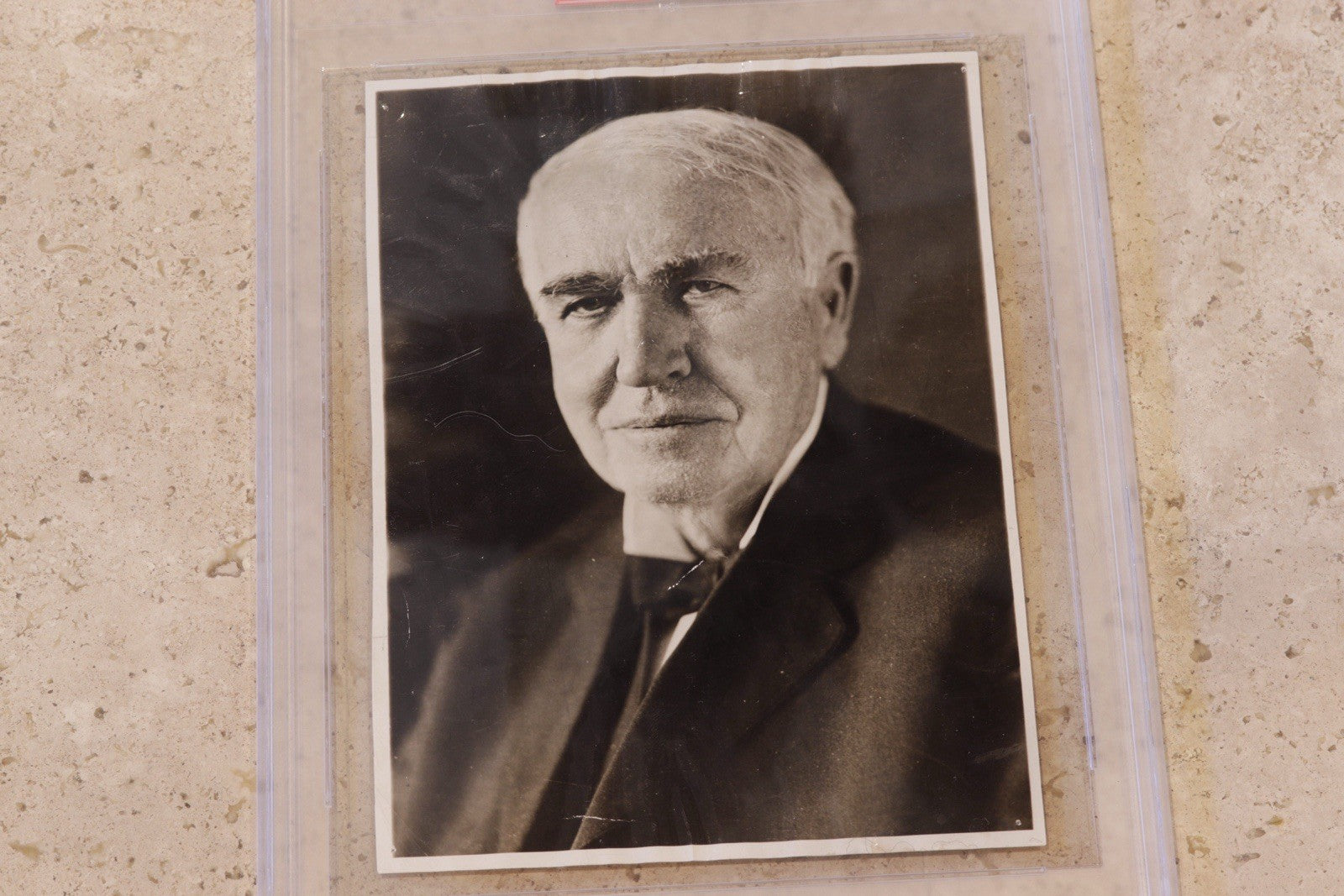Thomas Edison 1931 Type IV PSA Photo • 1928 Image • Associated Press News