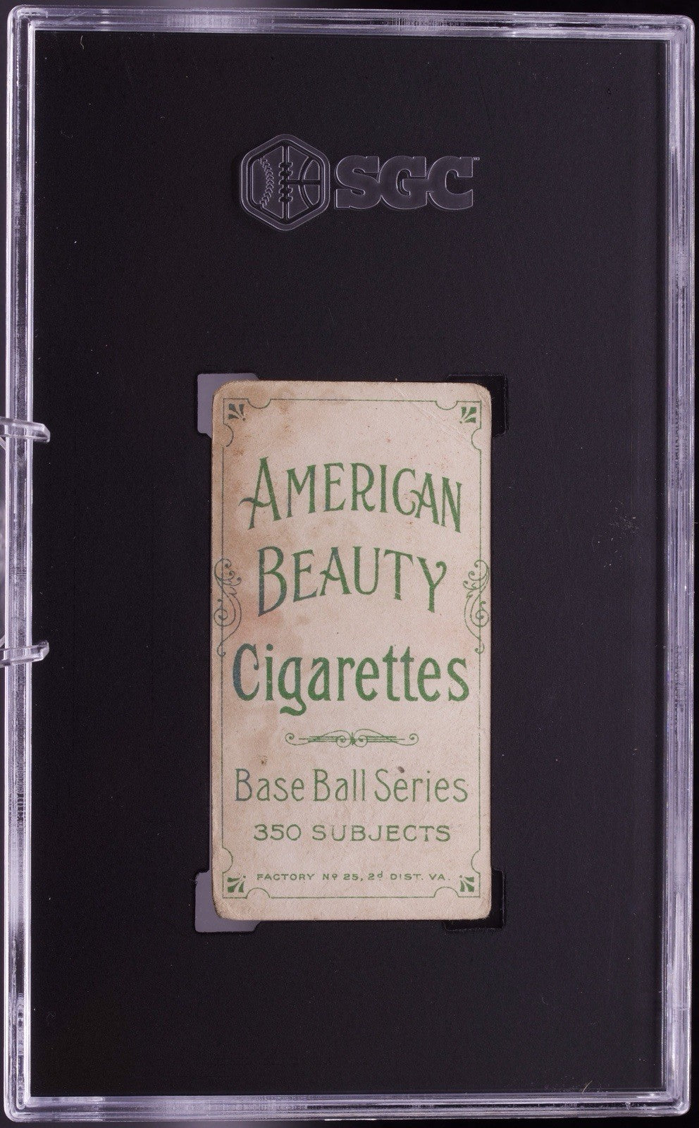1910 T206 Joe Kelley Batting American Beauty Back ! SGC 2 Good HOF Rare Back !