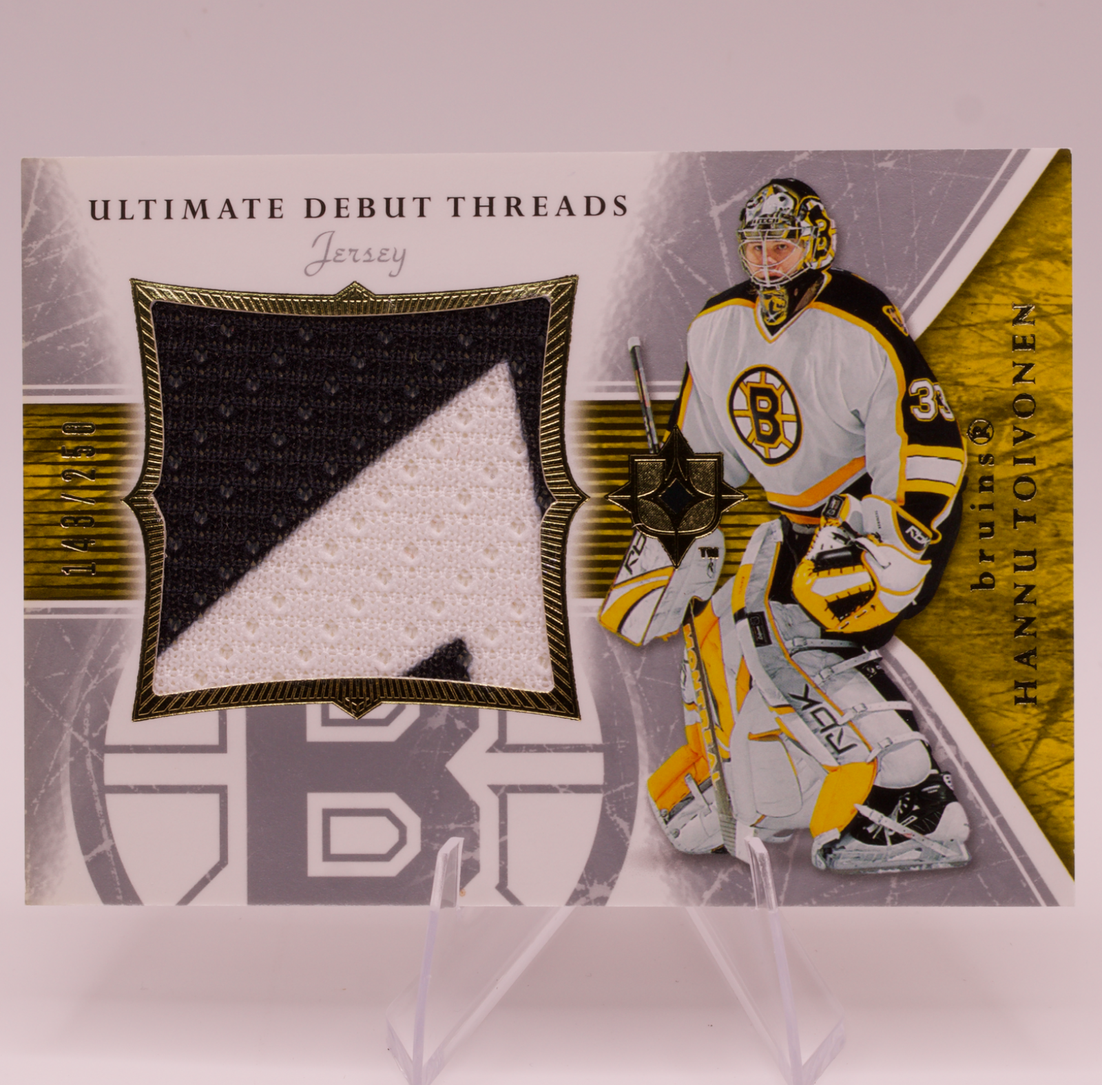 2005-06 Upper Deck Ultimate Collection Hannu Toivonen Debut Threads Jersey /250
