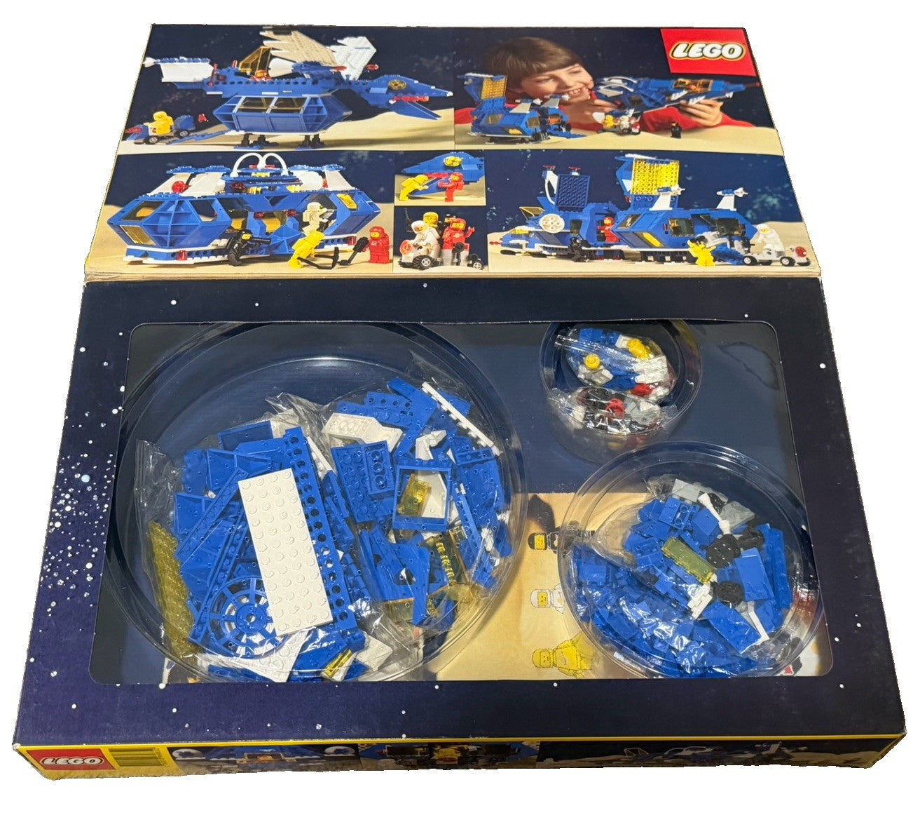 1986 Lego Space Cosmic Fleet Voyager 6985 New Open Box Sealed Bags