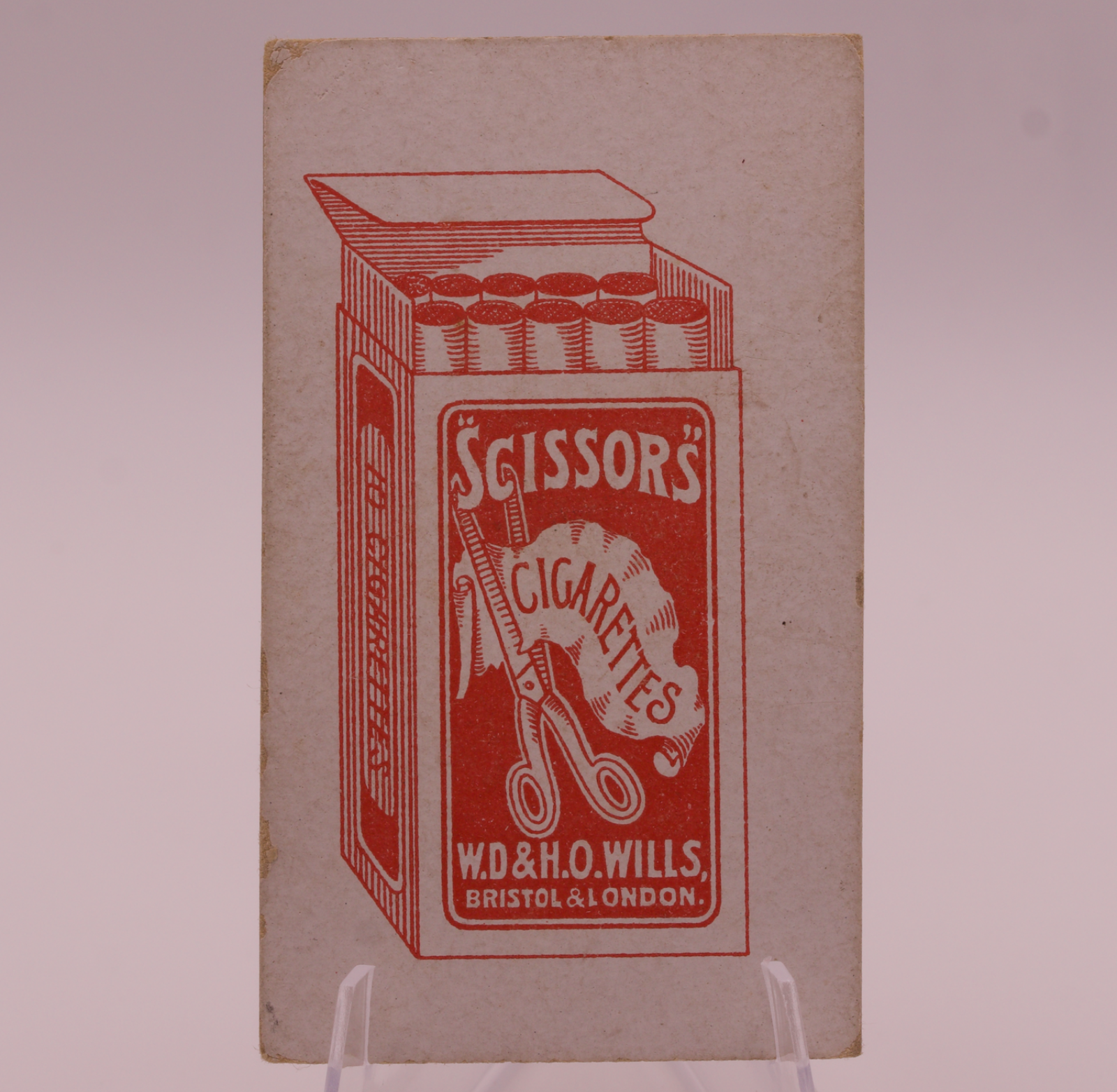 Antique Wills Scissors Cigarettes Card No 16 Greece W.D. & H.O. Wills Bristol